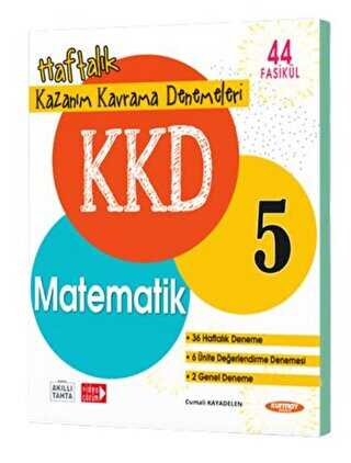Kurmay Yayınları KKD 5. Sınıf Matematik Haftalık Kazanım Kavrama Denemeleri