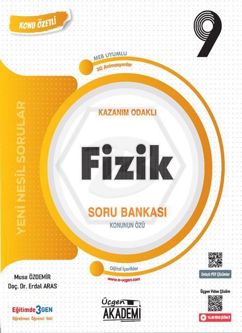 Üçgen Akademi 9. Sınıf Fizik Kazanım Odaklı Soru Bankası