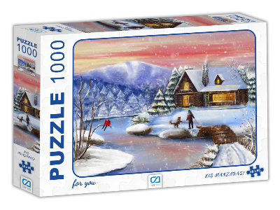  Ca Games Kış Manzarası Puzzle 1000 Parça | Ca Games | 8681889042903 | 