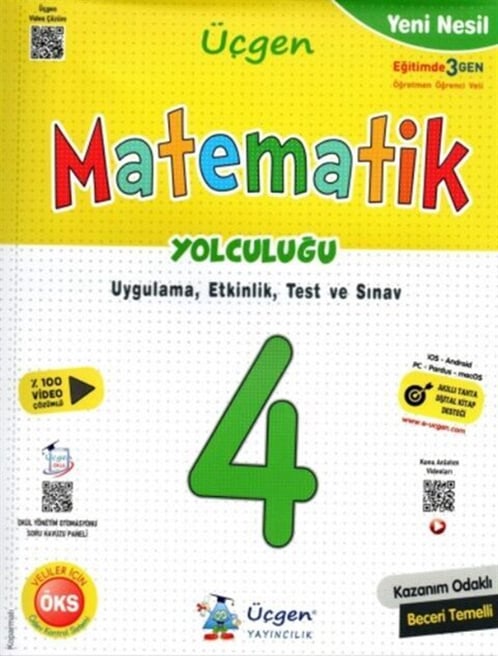 Üçgen Yayıncılık 4. Sınıf Yeni Nesil Matematik Yolculuğu