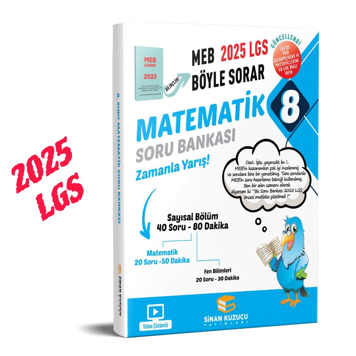 Sinan Kuzucu  8. SINIF LGS Matematik Soru Bankası 2025