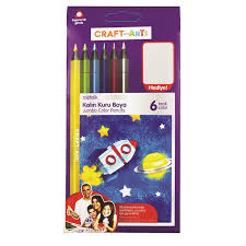  Craft And Arts Kuru Boya Jumbo Metalik 6 Renk | Alpino | 8690345721214 | 