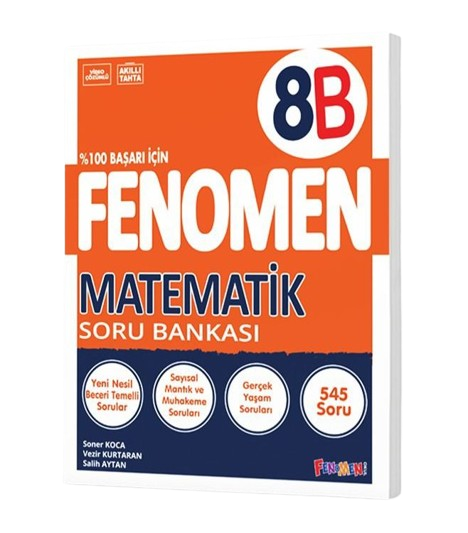 Fenomen 8. Sınıf B Matematik Soru Bankası