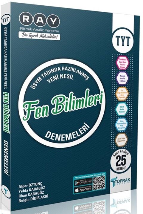 Toprak Yayınları Tyt Fen Bilimleri Deneme Kitabı