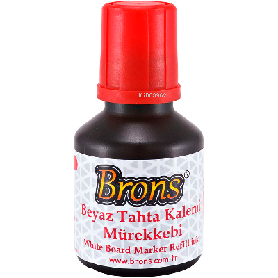 Brons Tahta Kalem Mürekkebi 30 Cc Kırmızı