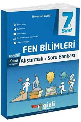 Gizli Yayınları 7. Sınıf Fen Bilimleri Konu Anlatımlı Soru Bankası