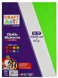 Umix Craft And Arts Oluklu Mukavva 10lu