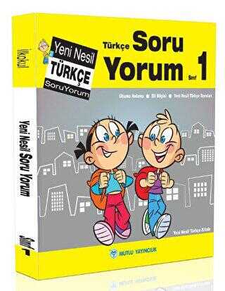 1. Sınıf Türkçe Soru Yorum Mutlu Yayınları