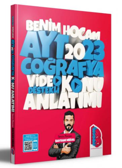  Benim Hocam Yayınları 2023 AYT Coğrafya Video Destekli Konu Anlatımı | Benim Hocam Yayınları | 9786258161397 