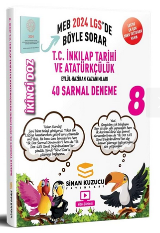 Sinan Kuzucu 8.Sınıf 2024 İKİNCİ DOZ Sarmal Branş Denemeleri T.C. İnkılap Tarihi ve Atatürkçülük