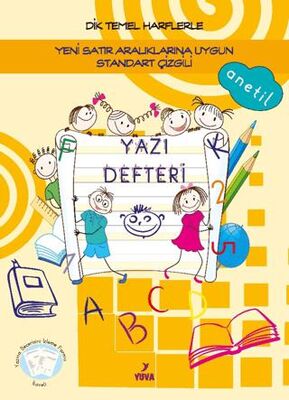 Yuva Yayınları 1. Sınıf Yazı Defteri Standart Çizgili