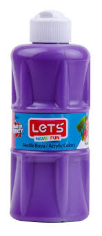  LETS AKRİLİK BOYA 250 ML MOR | Lets | 8680679802611 | 
