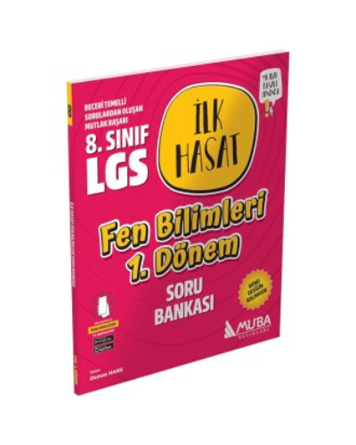 MUBA 8. Sınıf LGS Fen Bilimleri İlk Hasat Soru Bankası
