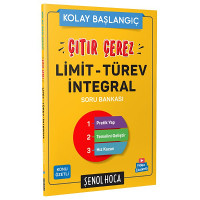 Kolay Başlangıç Çıtır Çerez Limit Türev İntegral Şenol Hoca