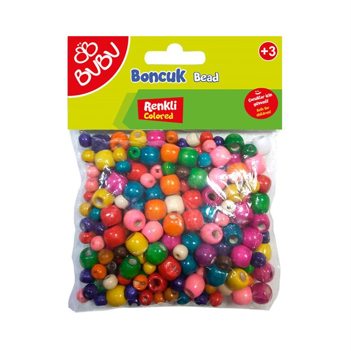  BU BU YUVARLAK RENKLİ BONCUK KARIŞIK | BUBU | 8680965659691 | 