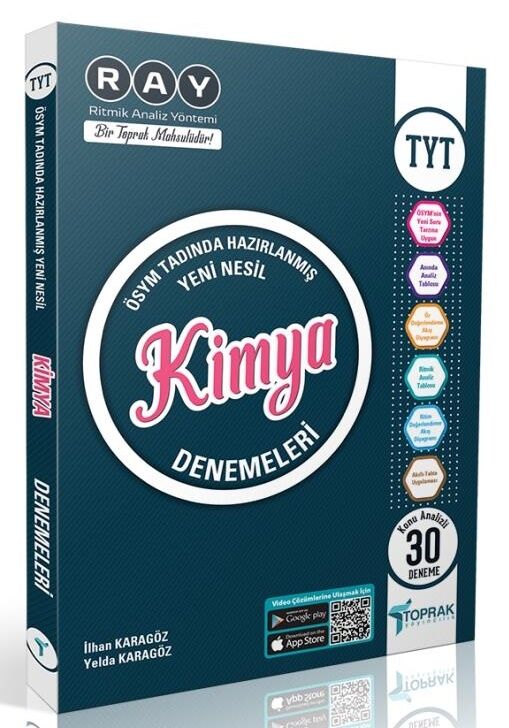 Toprak Yayınları Tyt Kimya Deneme Kitabı