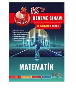 Nartest Yayınları 8.sınıf Matemetik Deneme sınavı