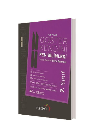 Çalışkan 7. Sınıf Fen Bilimleri Göster Kendini Soru Bankası