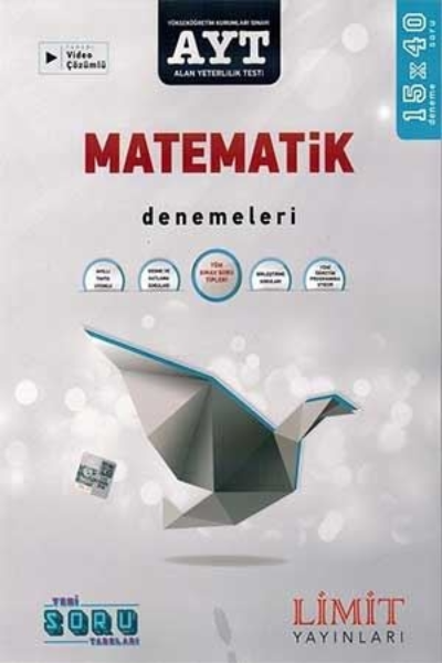 Limit Yayınları Limit Ayt  Matematik Denemeleri