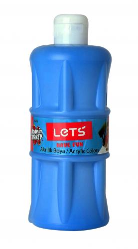  LETS AKRİLİK BOYA 500 ML MAVİ | Lets | 8680679801867 | 