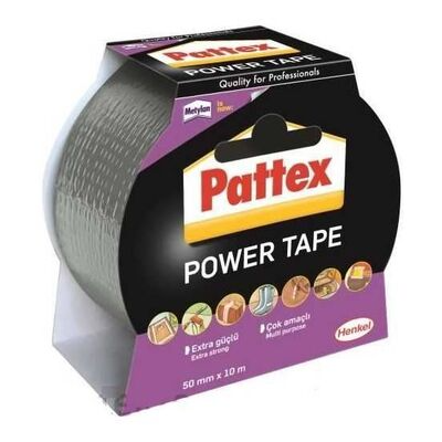  Pattex Power Tape Yapıştırıcı Gri 50x10 mm | Pattex | 8691451016713 | 
