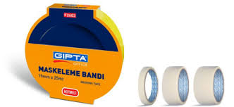  Gıpta Maskeleme Bandı 25Mm X 40 Mt | Gıpta | 8697236993873 | 