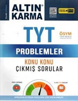 Altın Karma Yayınları TYT Problemler Konu Konu Çıkmış Sorular
