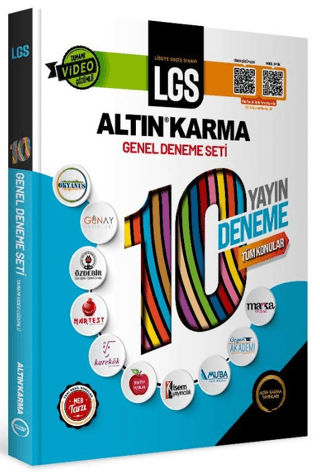 Altın Karma LGS 10.lu Genel Deneme Seti 2024