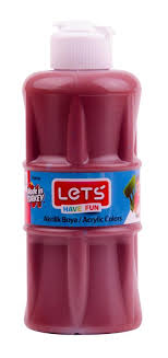  LETS AKRİLİK BOYA 250 ML KAHVERENGİ | Lets | 8680679802642 | 