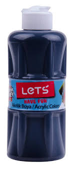  LETS AKRİLİK BOYA 250 ML SİYAH | Lets | 8680679802659 | 