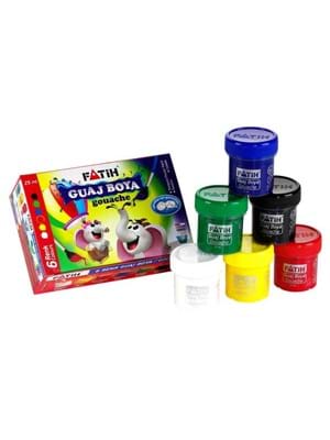 Fatih Guaj Boya 12 Renk 12x25 Ml