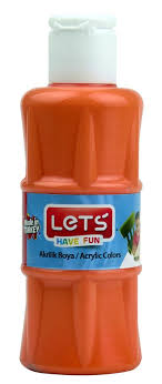  LETS AKRİLİK BOYA 500 ML TURUNCU | Lets | 8680679801836 | 