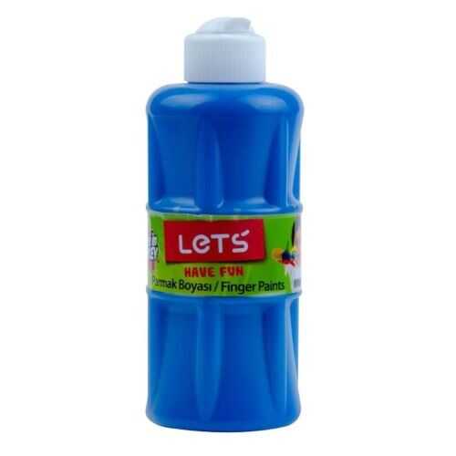  LETS PARMAK BOYASI 250 ML MAVİ | Lets | 8680679802529 | 