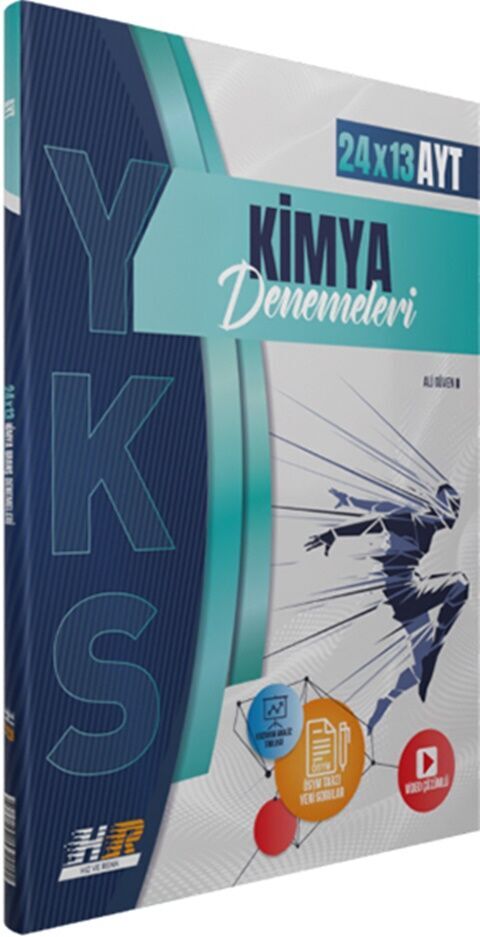  Hız ve Renk Yayınları AYT Kimya 24 x 13 Denemeleri | Kolektif | Hız ve Renk Yayınları (Hazırlık) | 9786257532211 | 