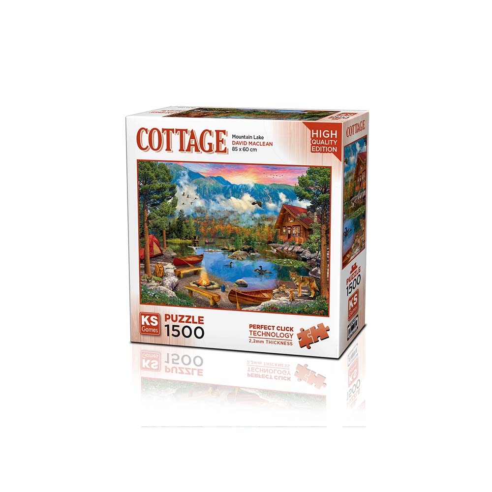 KS Mountain Lake 1500 Parça Puzzle 22036