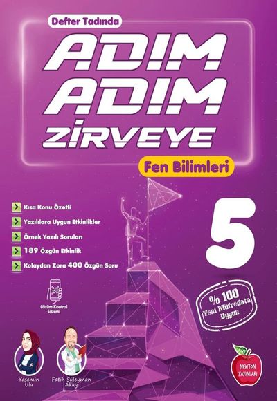  Newton 5sınıf Adım Adım Fen Bilimleri Etkinlikli Konu Anlatımlı Soru Bankası | Newton Yayınları | 9786259819983 | 