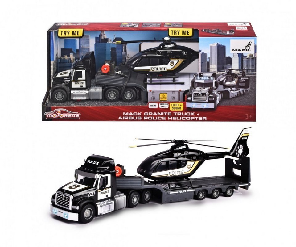  Majorette Mack Kamyon ve Polis Helikopteri | GENEL | 3467452073681 | 