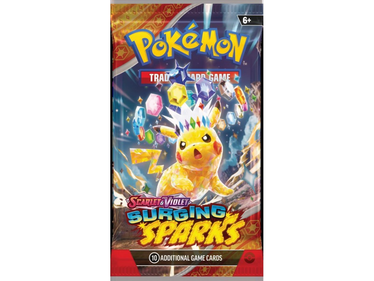 Pokemon Tcg Surging Sparks Tek Booster Paket