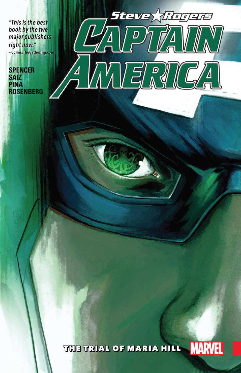  9781302901134 | Captain America Steve Rogers Vol 2 The Trial of Maria Hill | Marvel Comics | Brian K Vaughan Fiona Staples  
