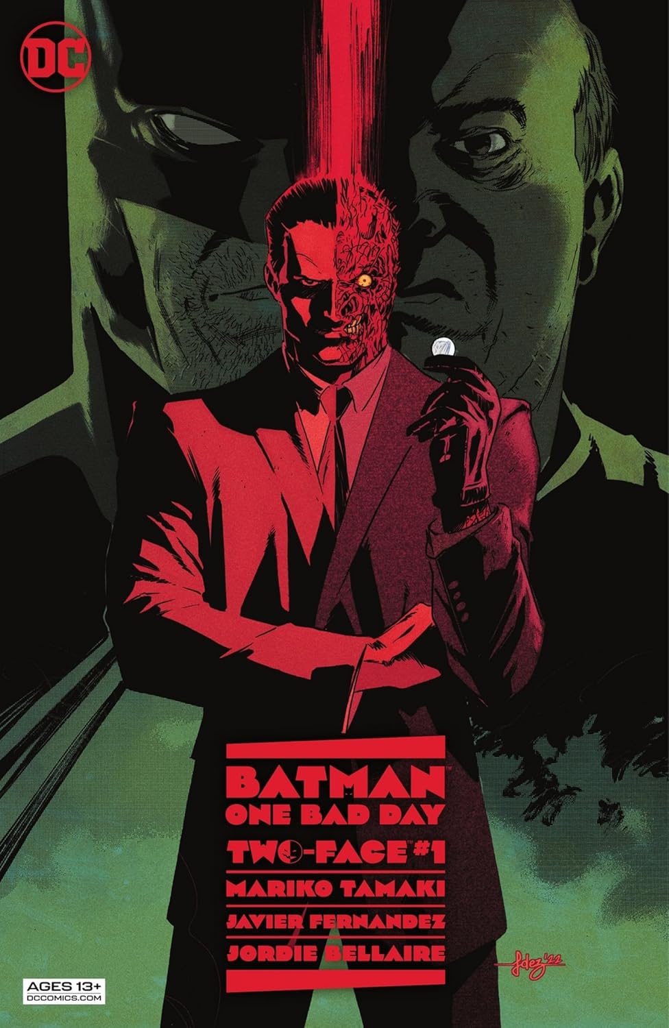  9781779519924 | Batman One Bad Day Two Face | Genel | Tamaki Mariko Fernandez Javier  