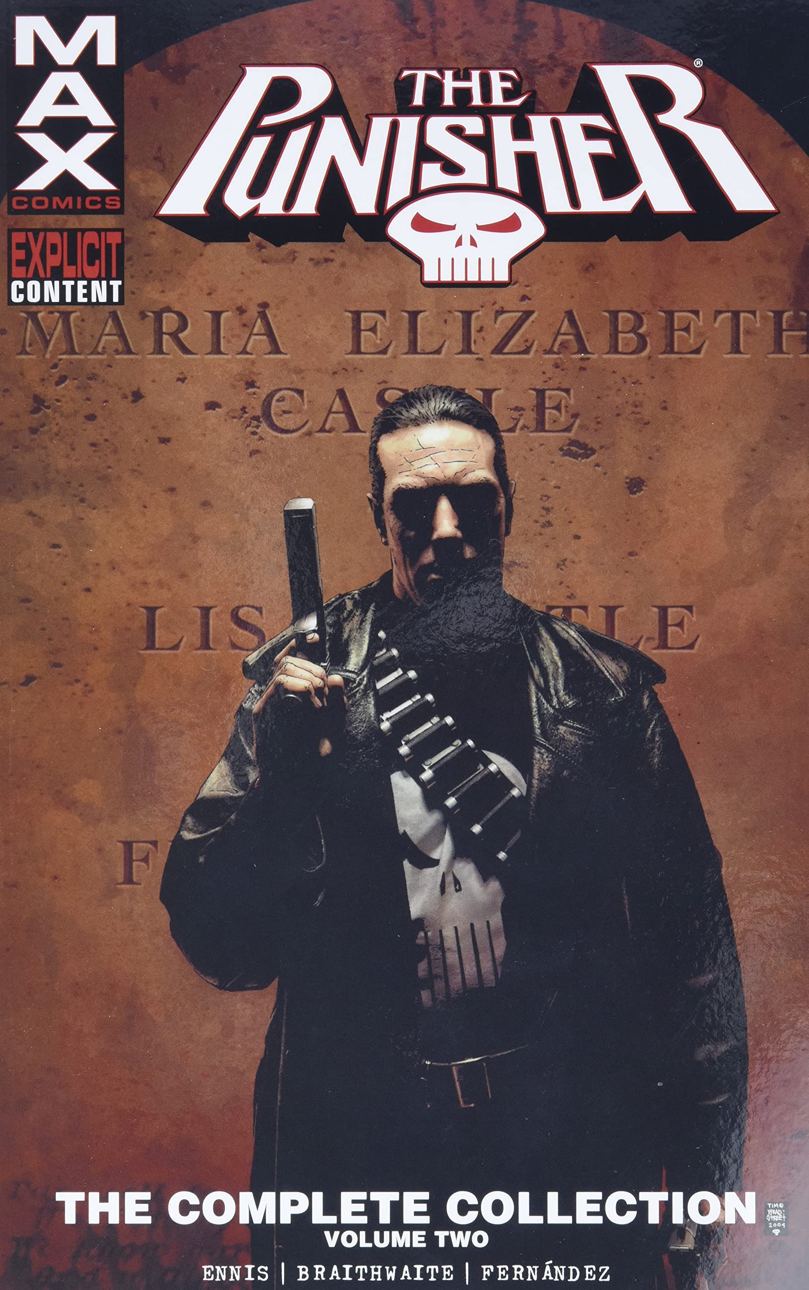  9781302900168 | Punisher Max The Complete Collection Volume 2 | Marvel Comics | Ennis Garth Braithwaite Doug Fernandez Leandro  