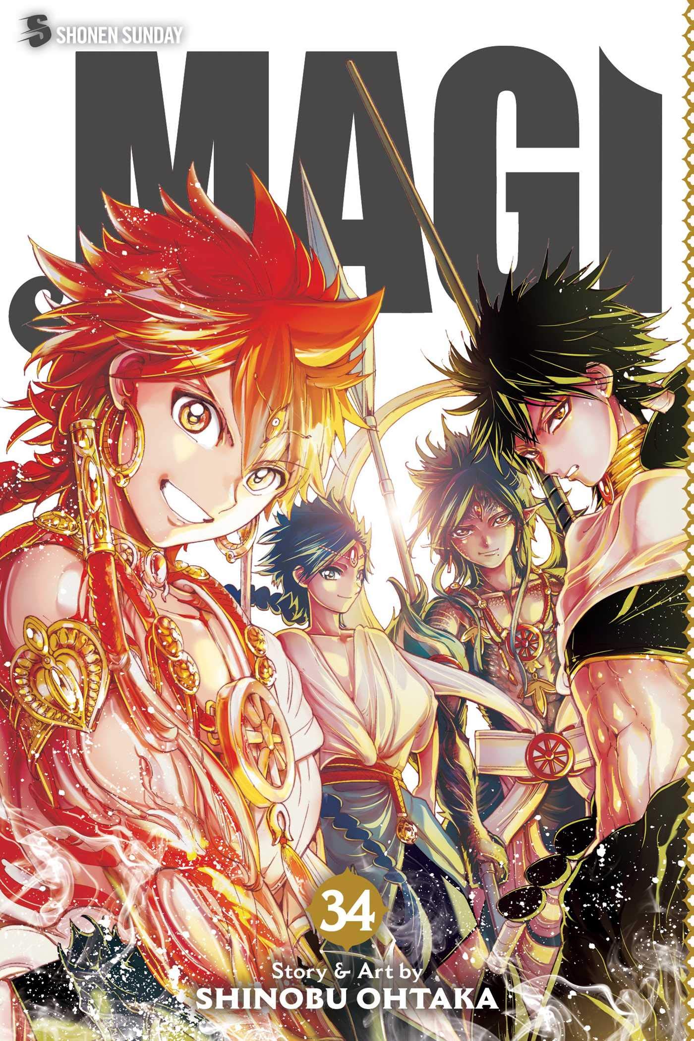  9781974700226 | Magi The Labyrinth of Magic Vol 34 | Viz Media  