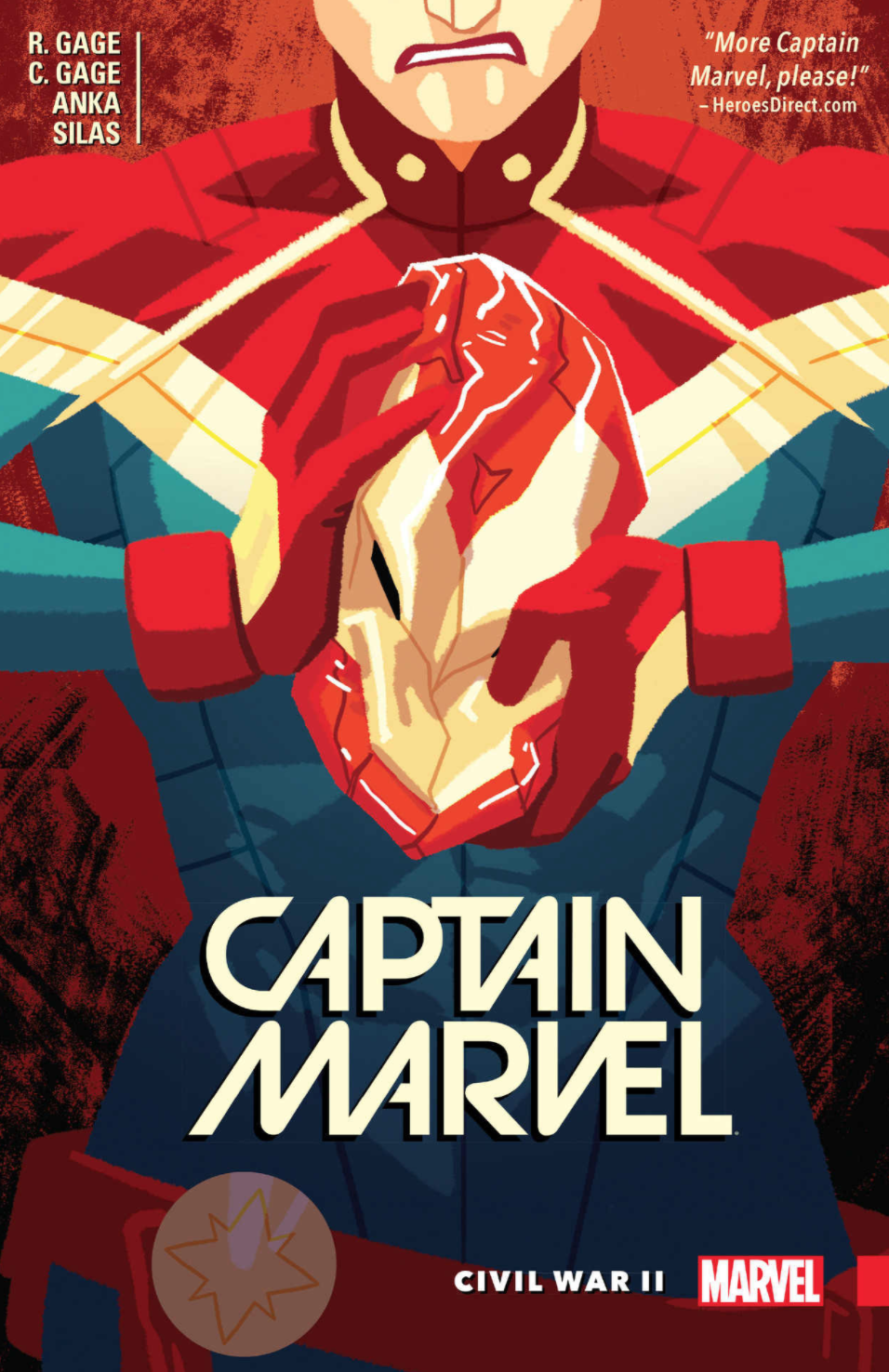  9780785196433 | Captain Marvel Vol 2 Civil War II | Marvel Comics | Jacopo Rauch  
