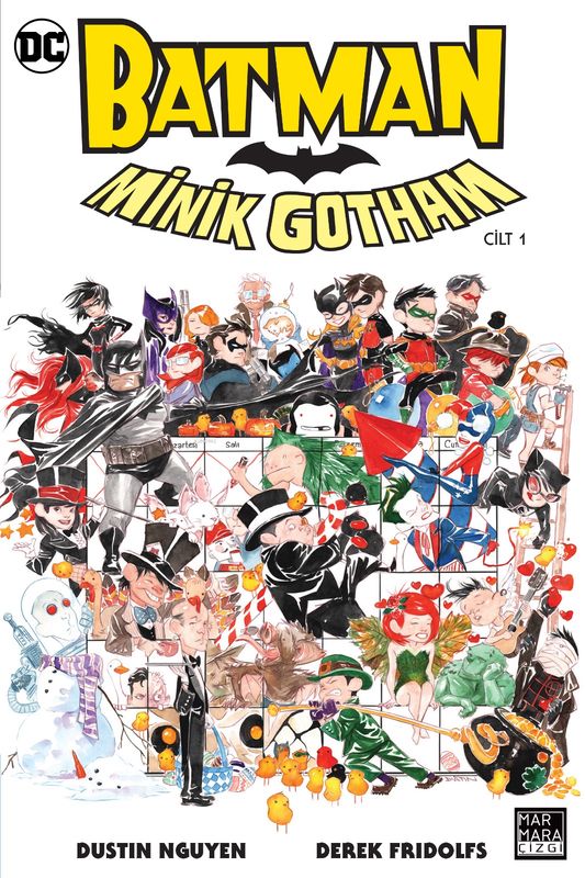  9786256378162 | Batman Minik Gotham Cilt 1 | Genel | Dustin Nguyen | Egemen Görçek  