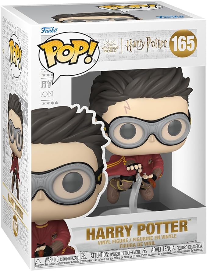 Funko Pop Harry Potter Prisoner Of Azkaban - Harry With Broom Quidditch No:165