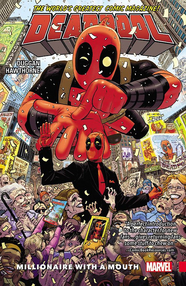  9780785196174 | Deadpool Worlds Greatest Volume 1 Millionaire with a Mouth | Marvel Comics | Duggan Gerry Hawthorne Mike  