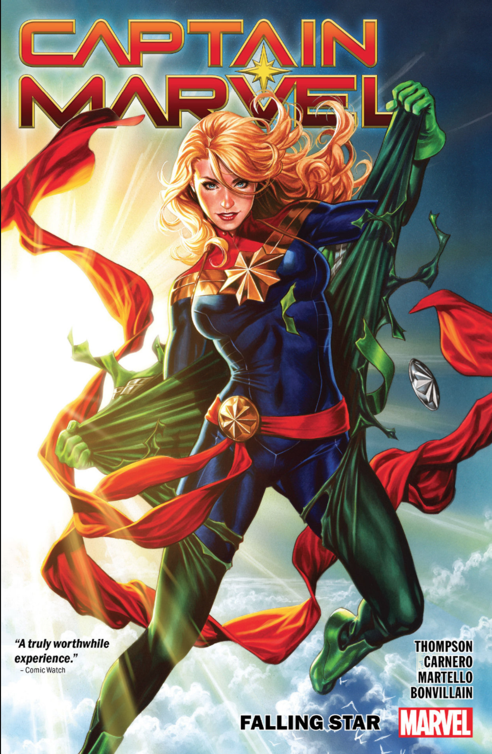  9781302916886 | Captain Marvel Vol 2 Falling Star | Marvel Comics | Mauro Boselli  