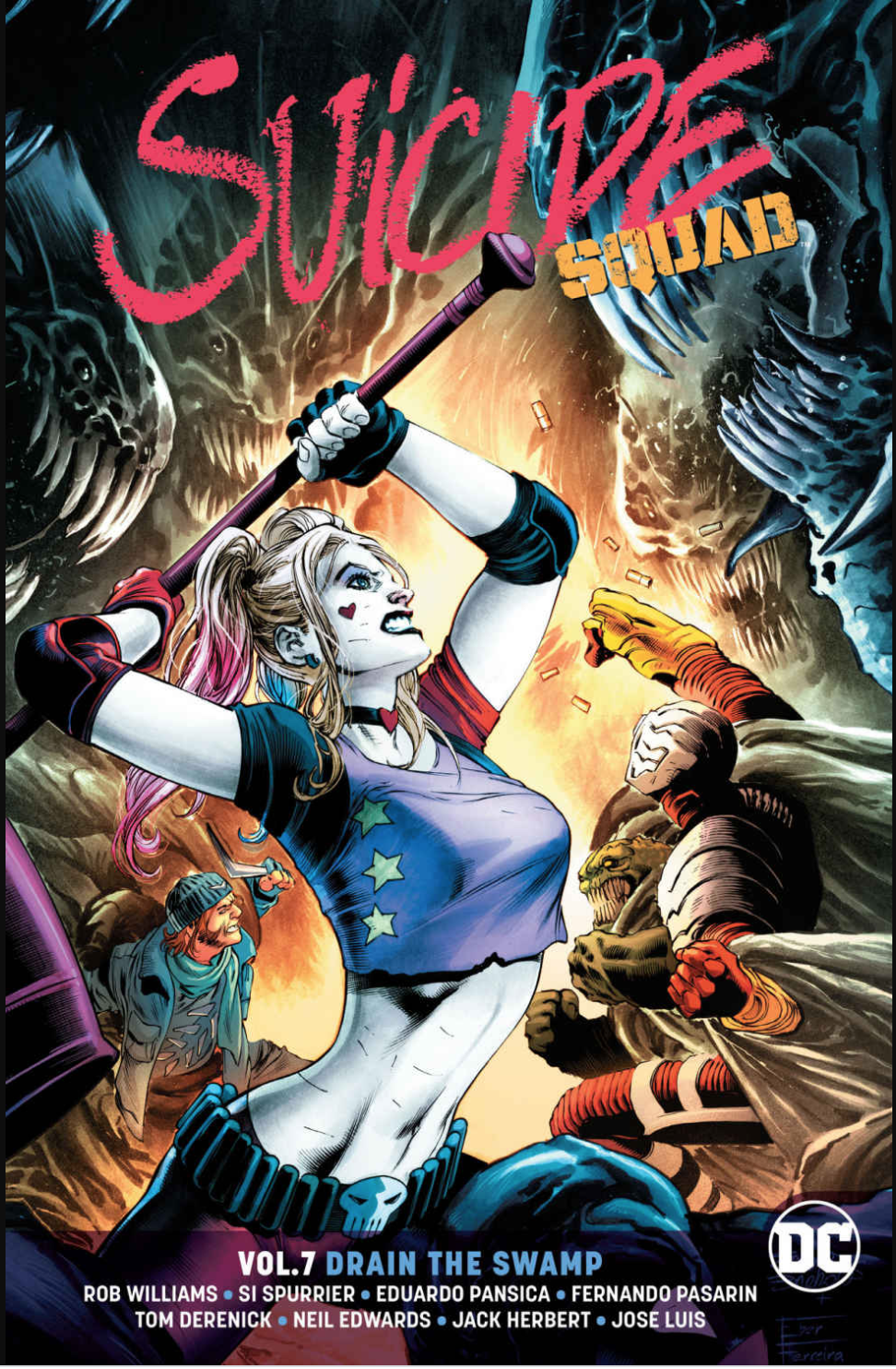  9781401284749 | Suicide Squad (2016 2019) Vol 7 Drain the Swamp | DC Comics | Moreno Burattini  | Rob Williams 