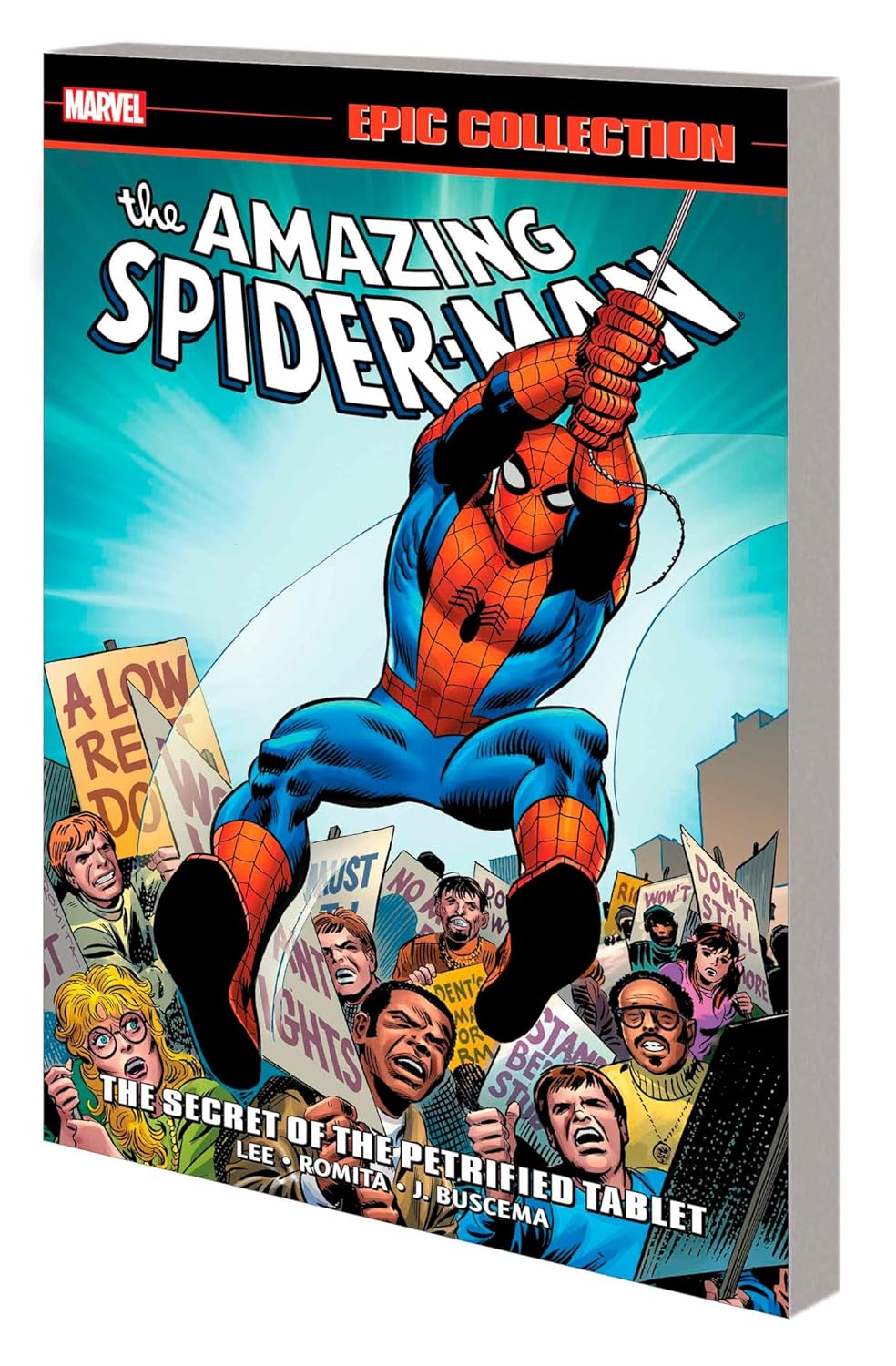  9781302957810 | Amazing Spider Man Epic Collection The Secret of the Petrified Tablet [New Printing] | Marvel Comics | Lee Stan Romita John Buscema John Lieber Larry Romita John  