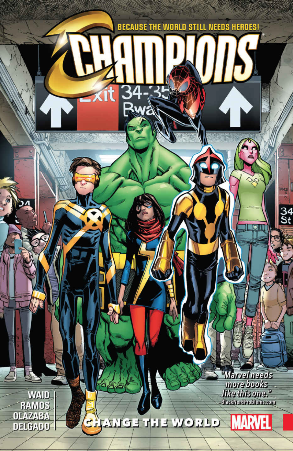  9781302906184 | Champions Vol 1 Change The World | Marvel Comics  